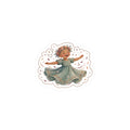 Flower Crown Kiss-Cut Sticker