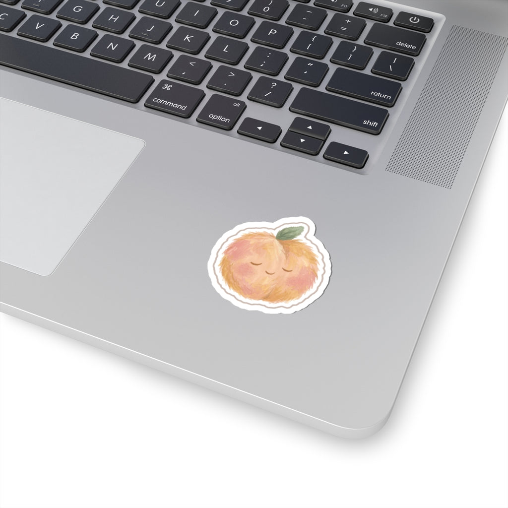 Peach Kiss-Cut Sticker