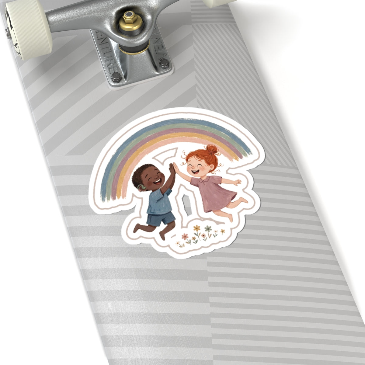 Friends Rainbow Kiss-Cut Sticker