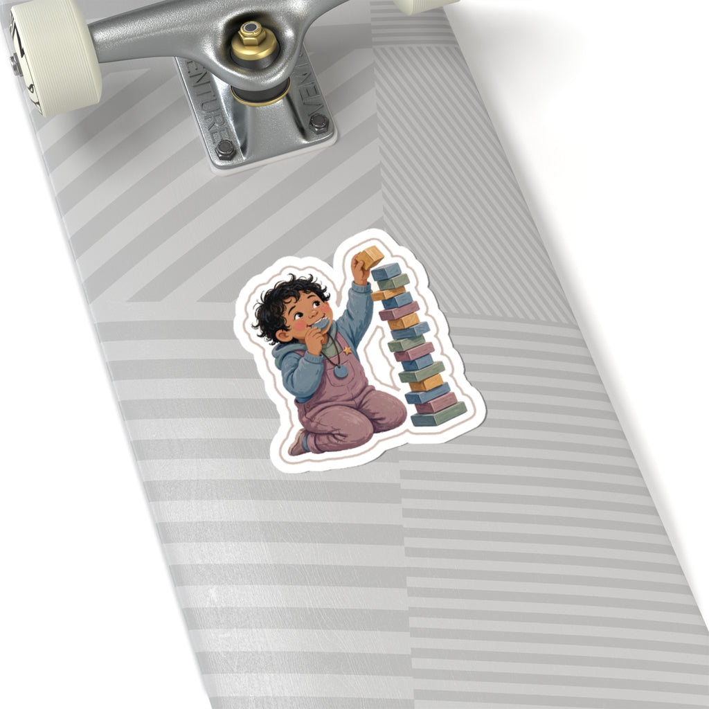 Chew Blocks Kiss-Cut Sticker