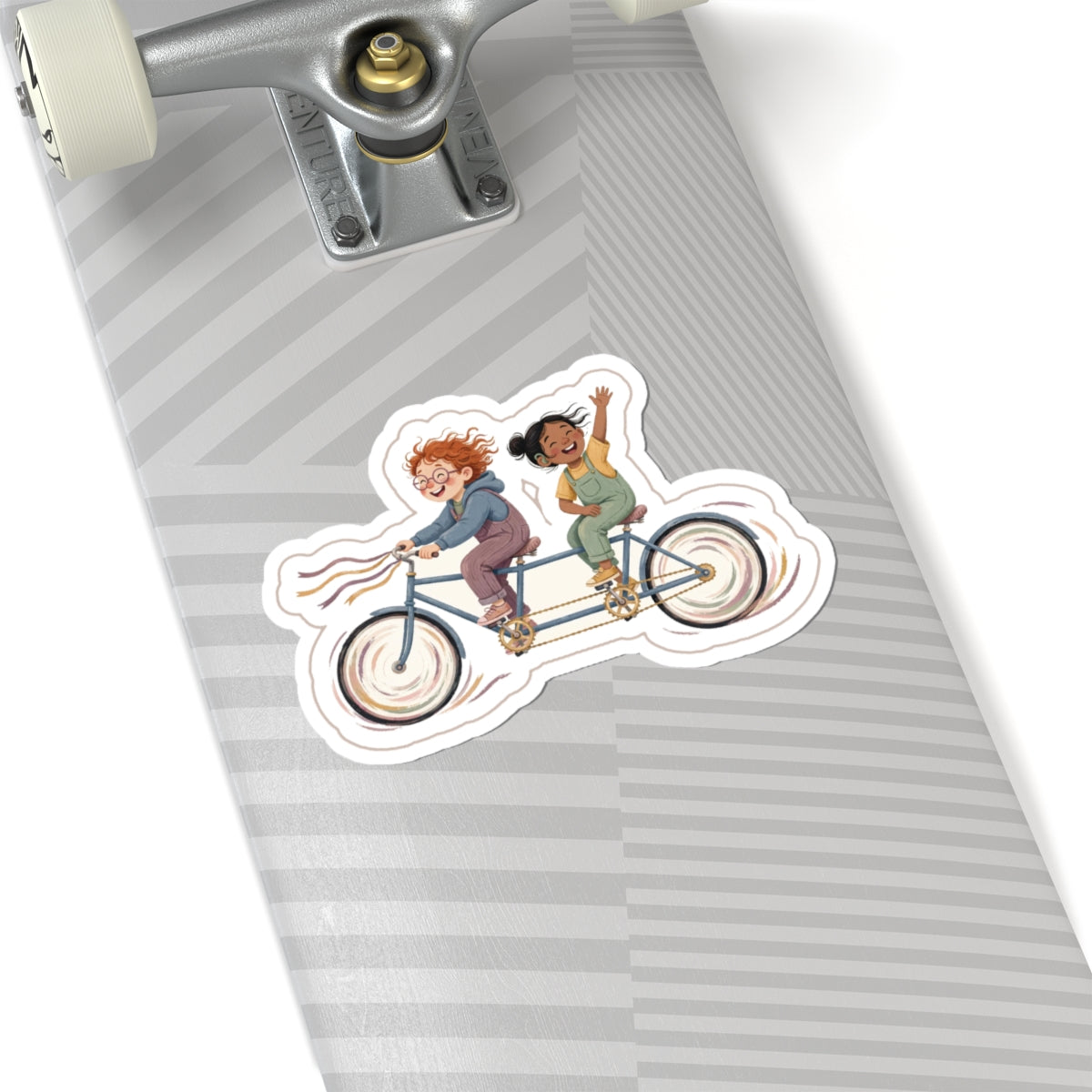 Tandem Kiss-Cut Sticker