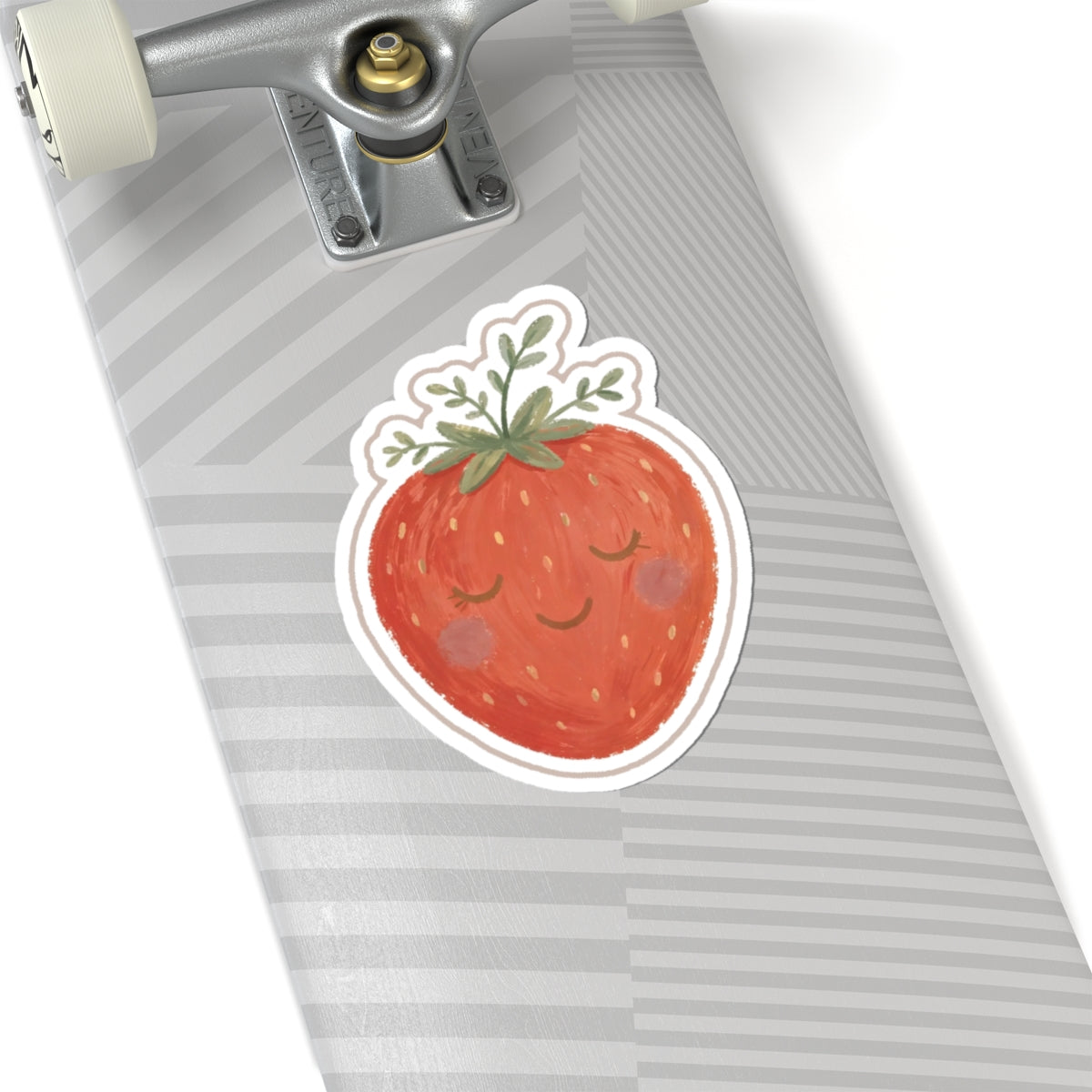 Strawberry Kiss-Cut Sticker