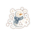 Snowman Kiss-Cut Sticker