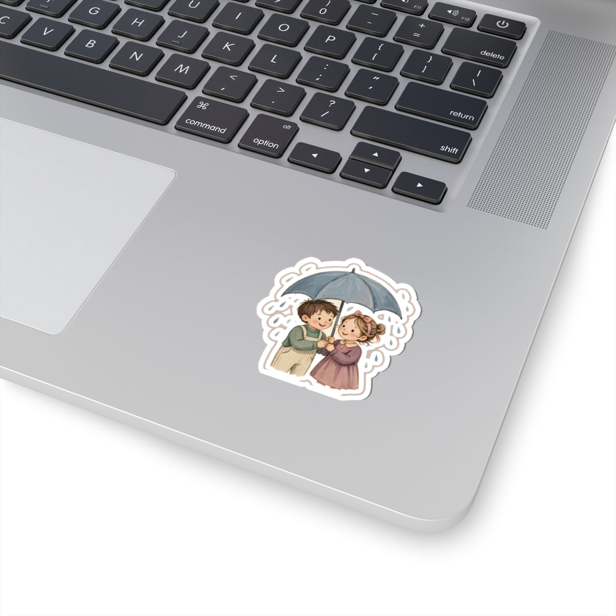 Umbrella Pair Kiss-Cut Sticker