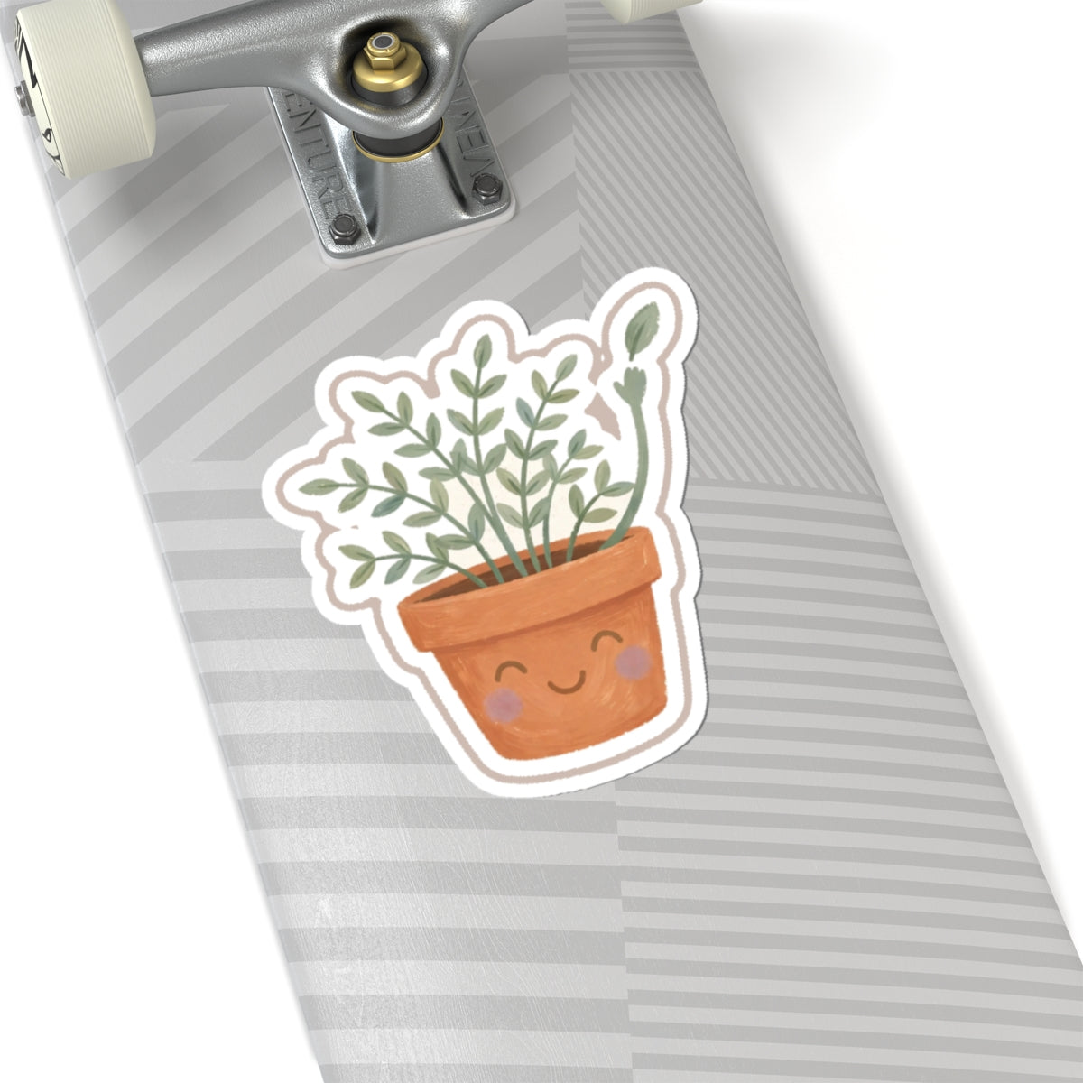 Plant Wave Kiss-Cut Sticker