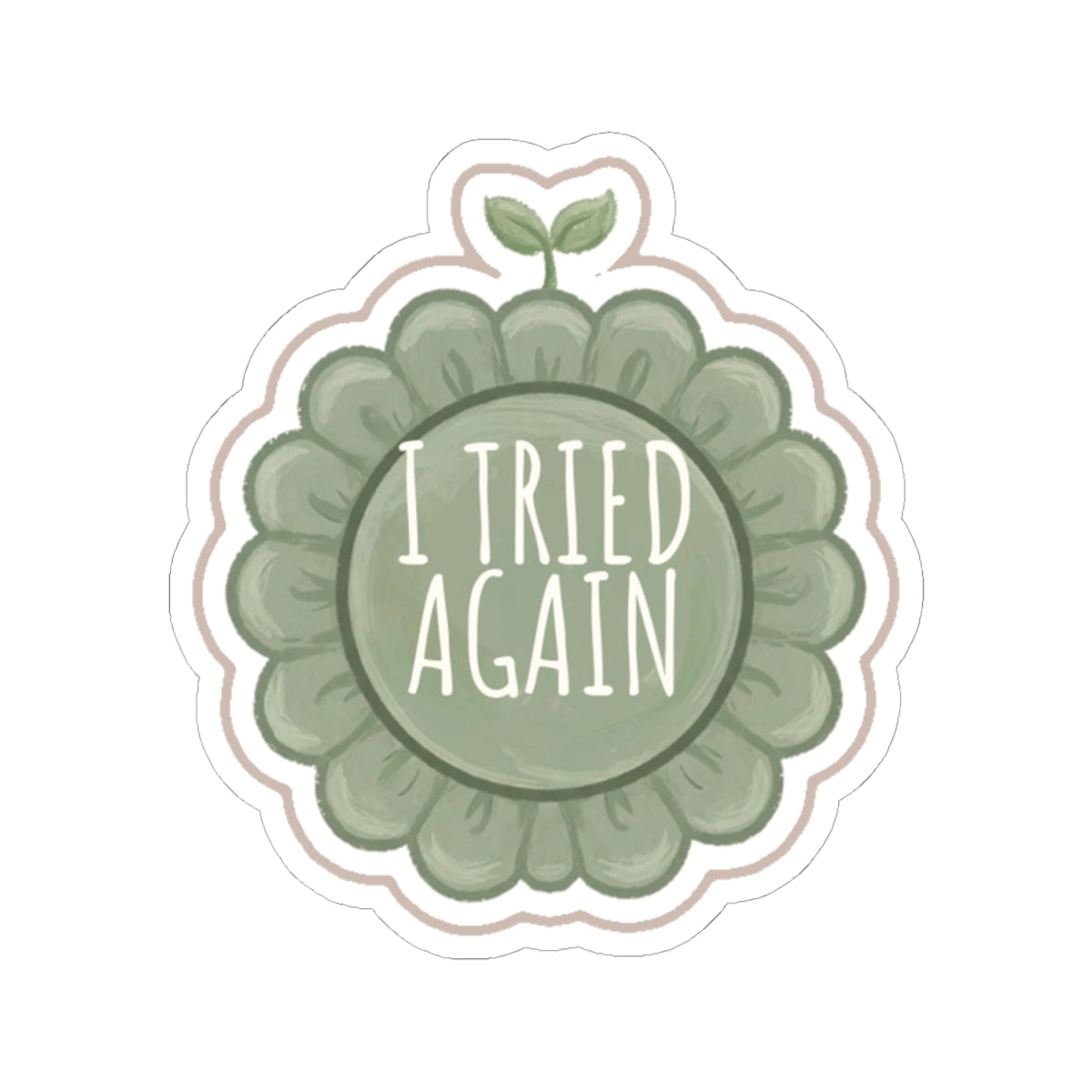Tried Kiss-Cut Sticker