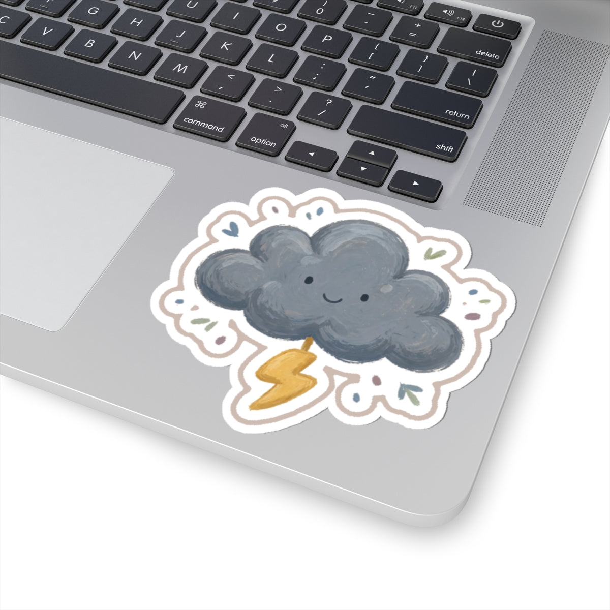 Thundery Kiss-Cut Sticker