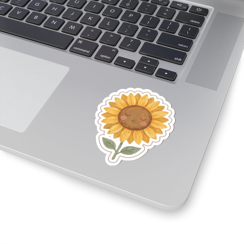 Sunflower Kiss-Cut Sticker