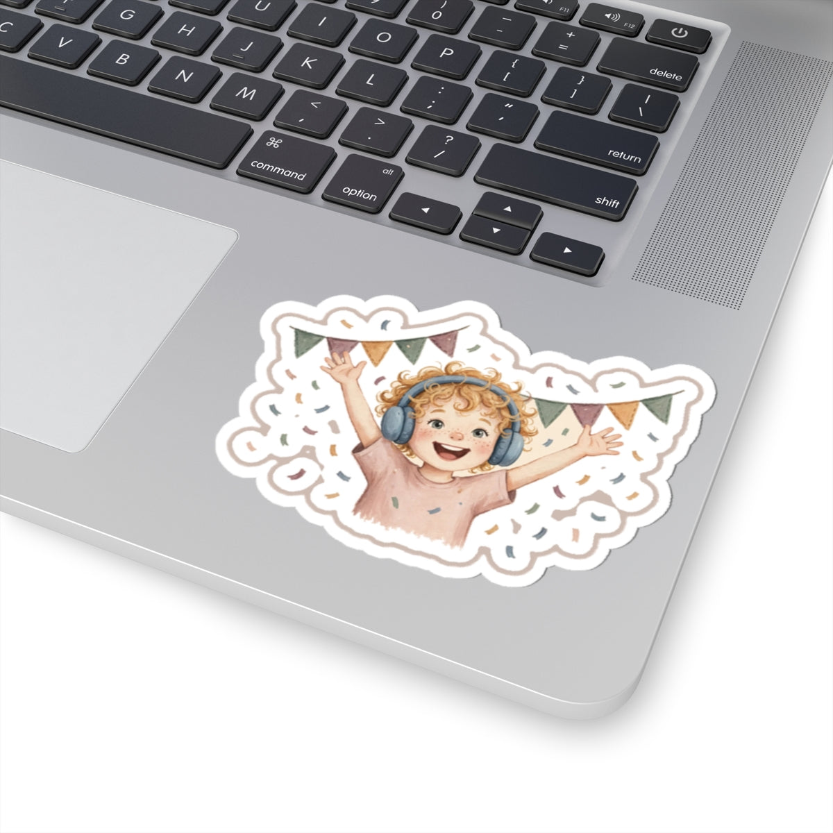 Parade Headphones Kiss-Cut Sticker