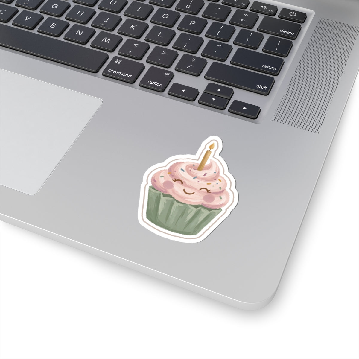 Cupcake Kiss-Cut Sticker