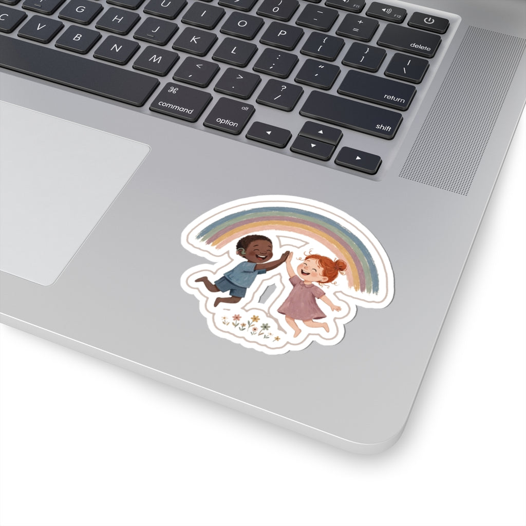 Friends Rainbow Kiss-Cut Sticker