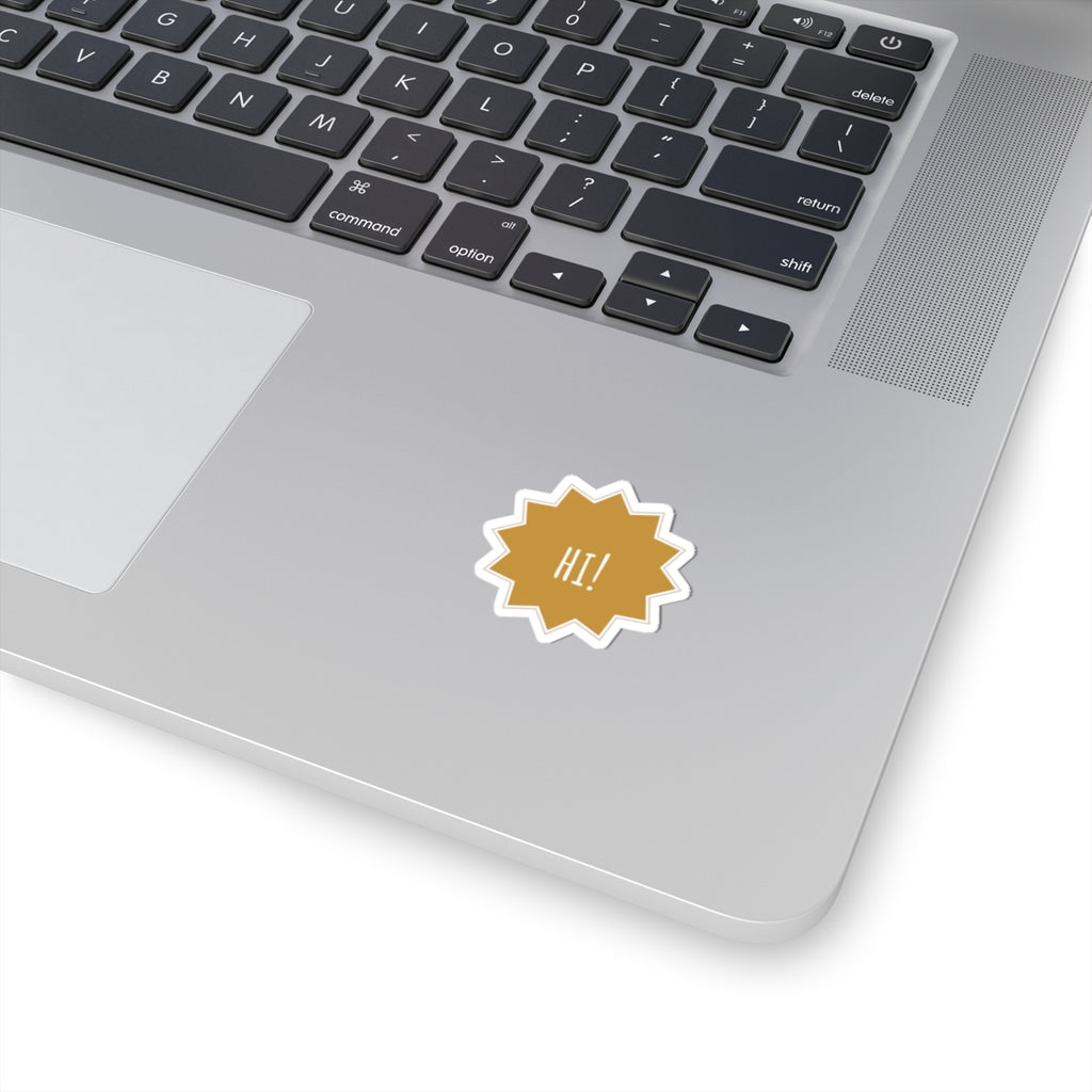 Hi Star Kiss-Cut Sticker
