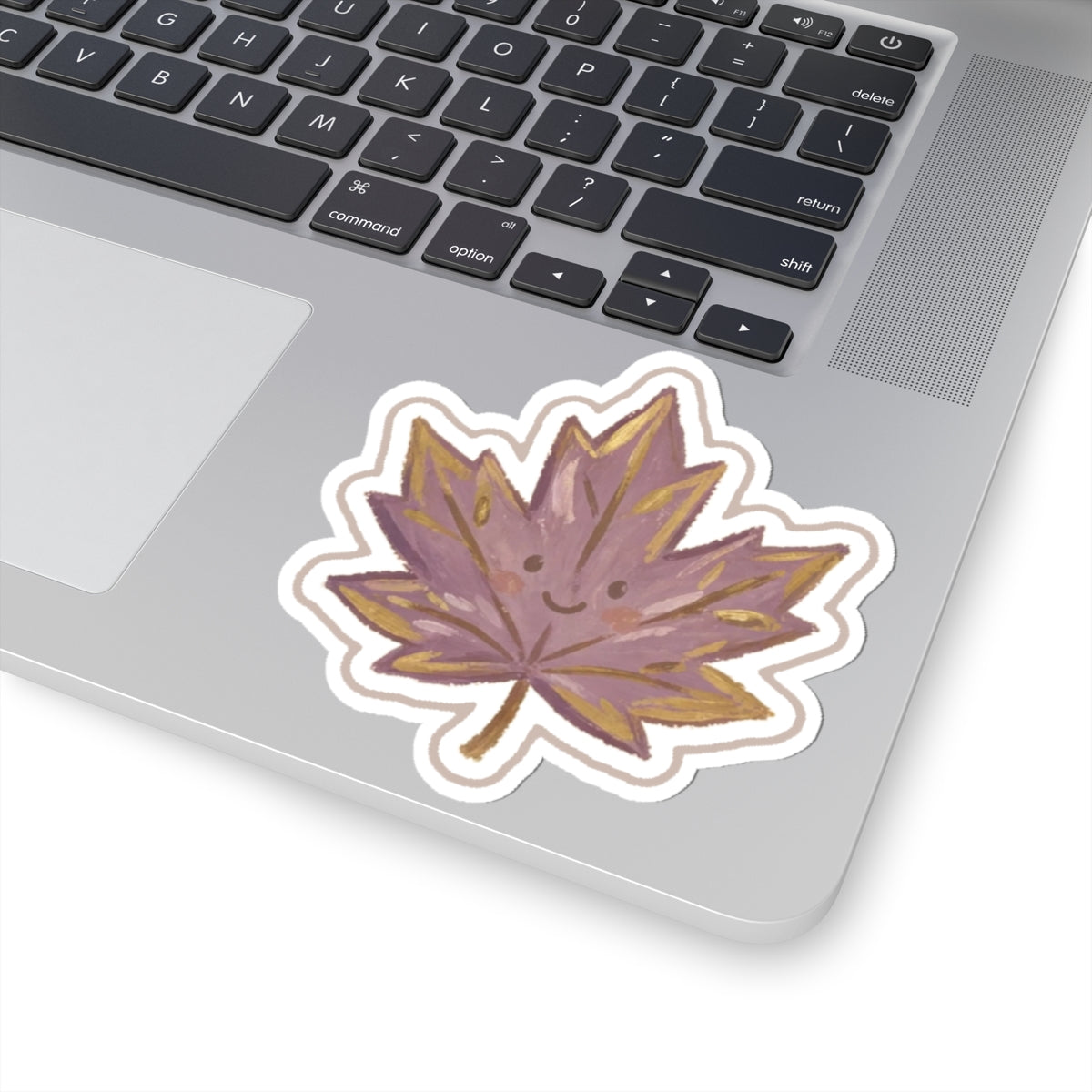 Autumn Leaf Kiss-Cut Sticker
