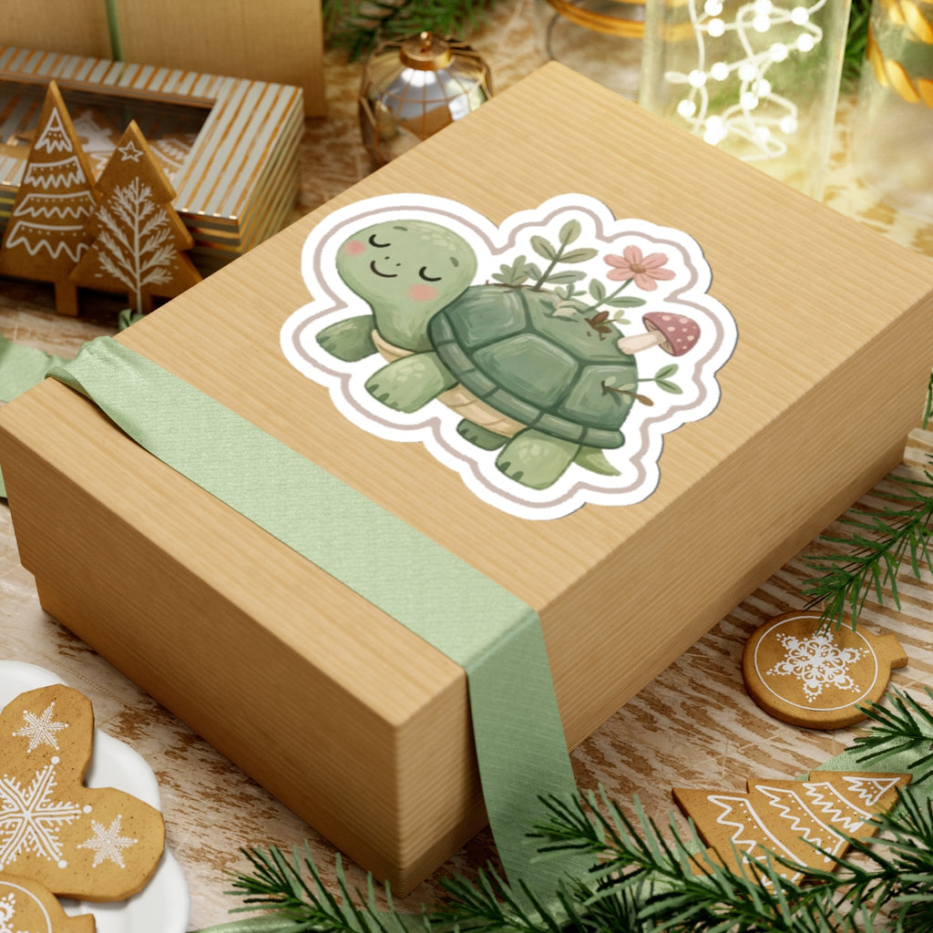Turtle Kiss-Cut Sticker