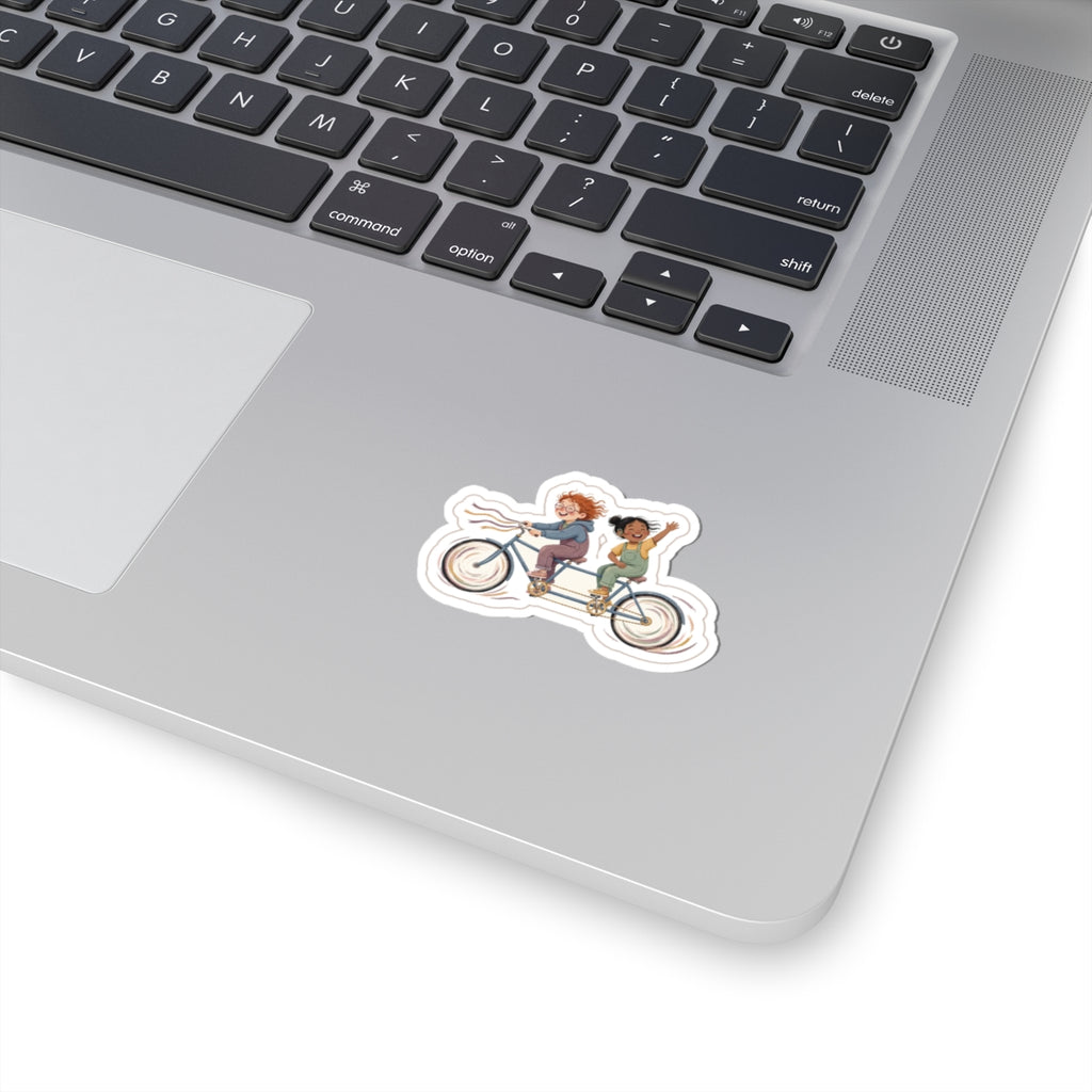 Tandem Kiss-Cut Sticker