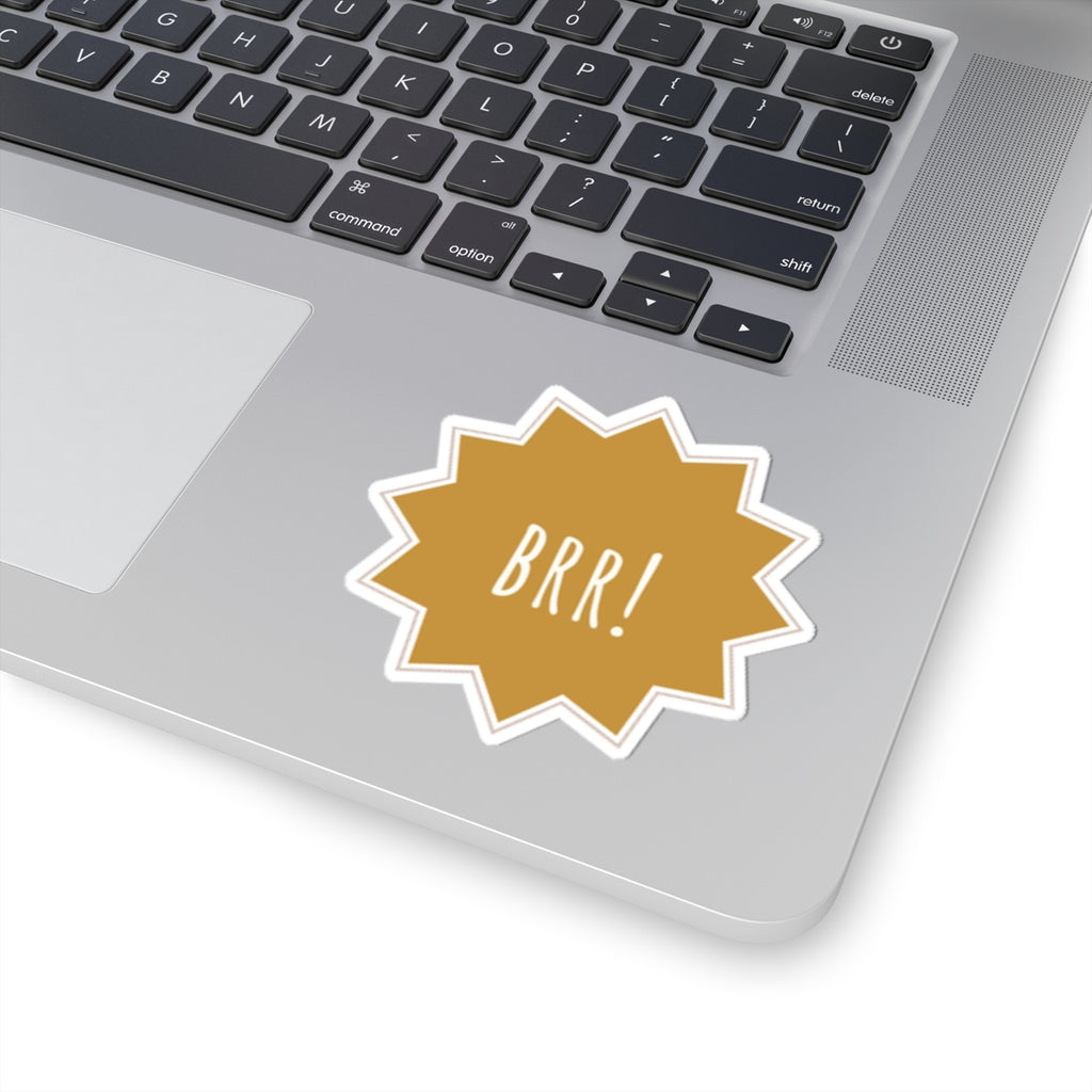 Brr Star Kiss-Cut Sticker