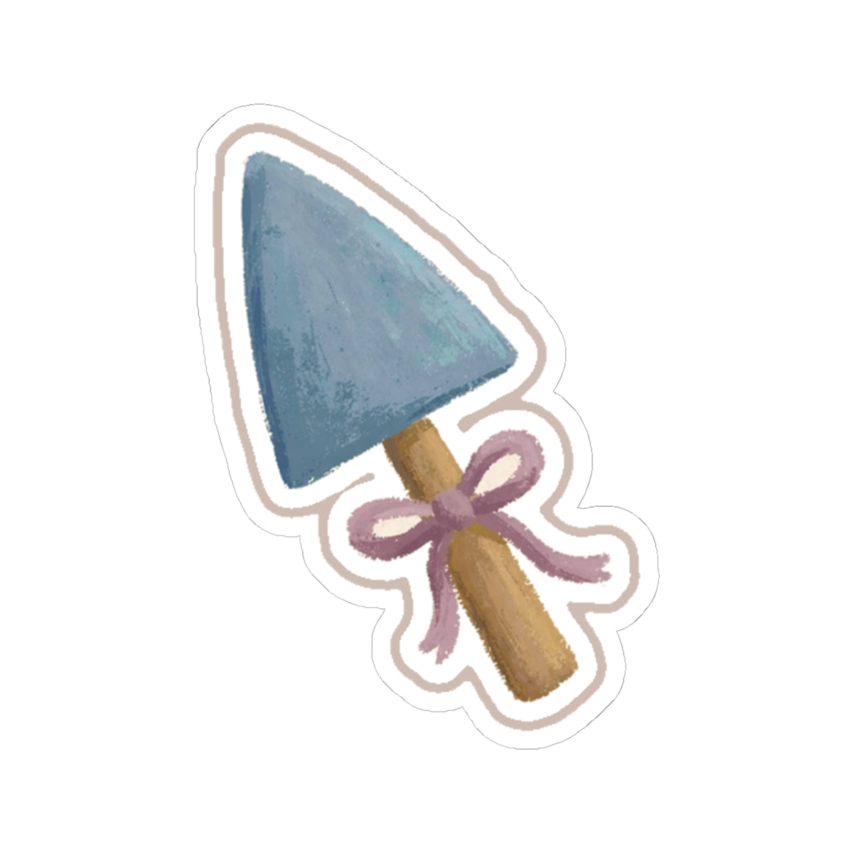 Trowel Kiss-Cut Sticker