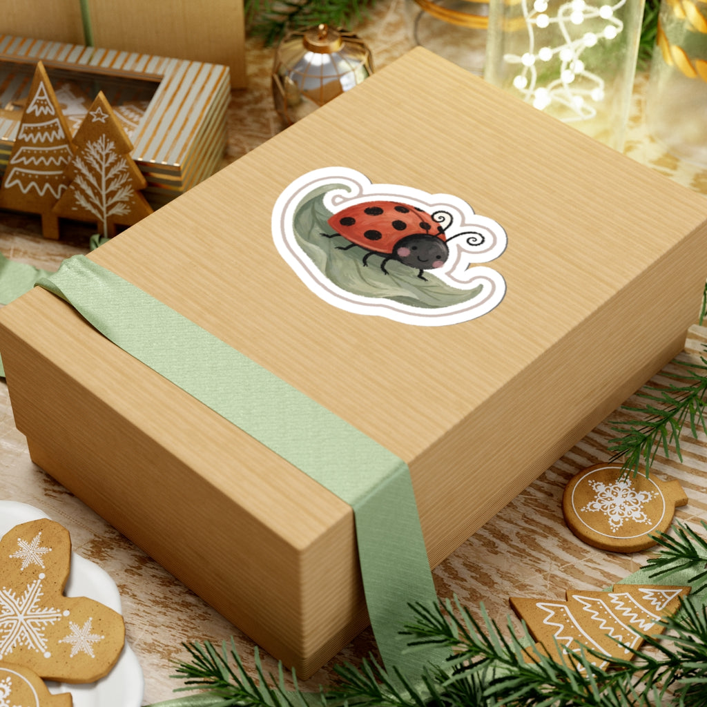 Ladybug Kiss-Cut Sticker
