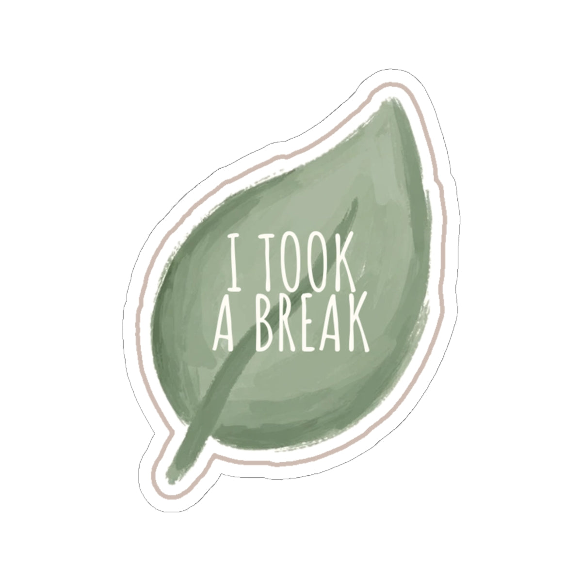 Break Kiss-Cut Sticker