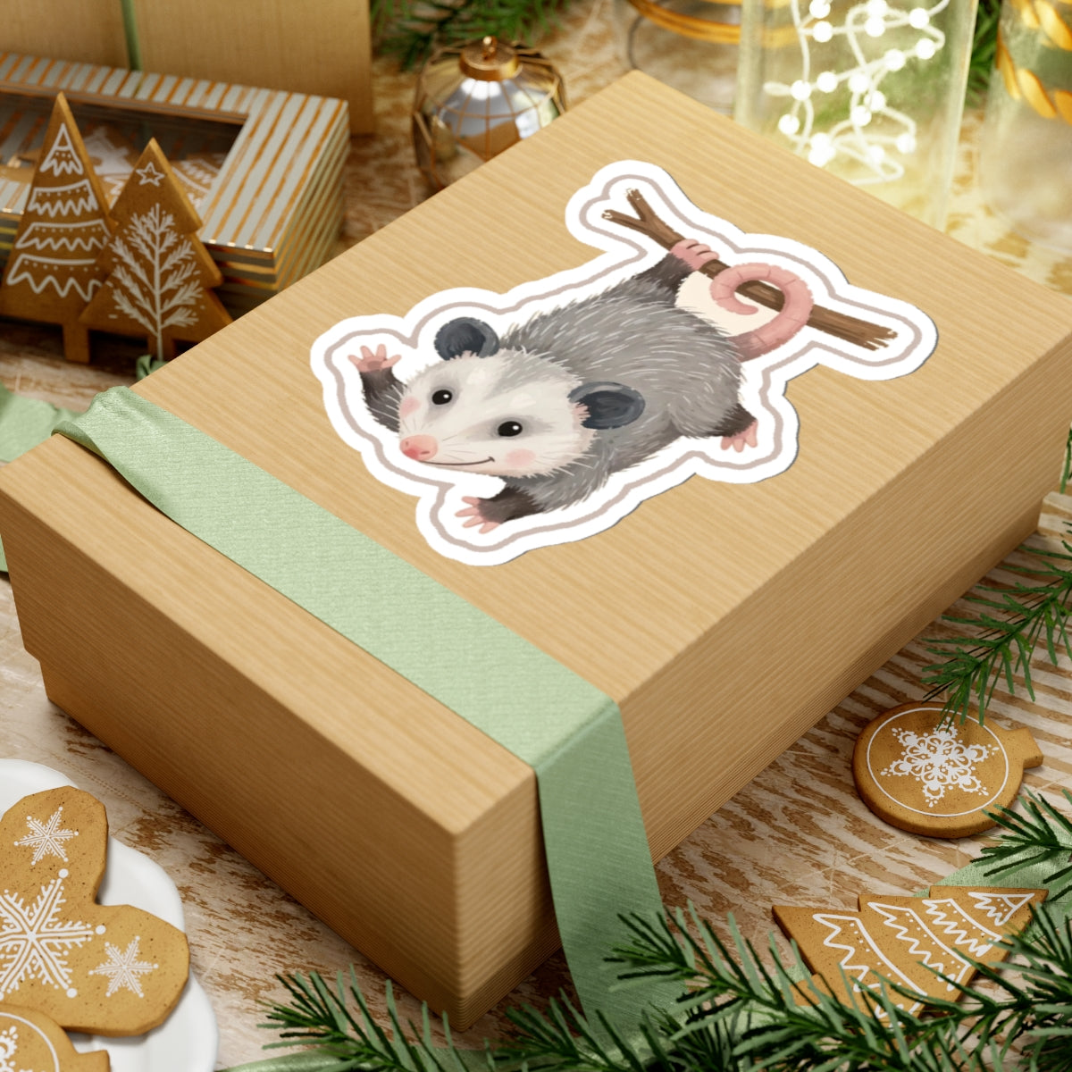 Opossum Kiss-Cut Sticker