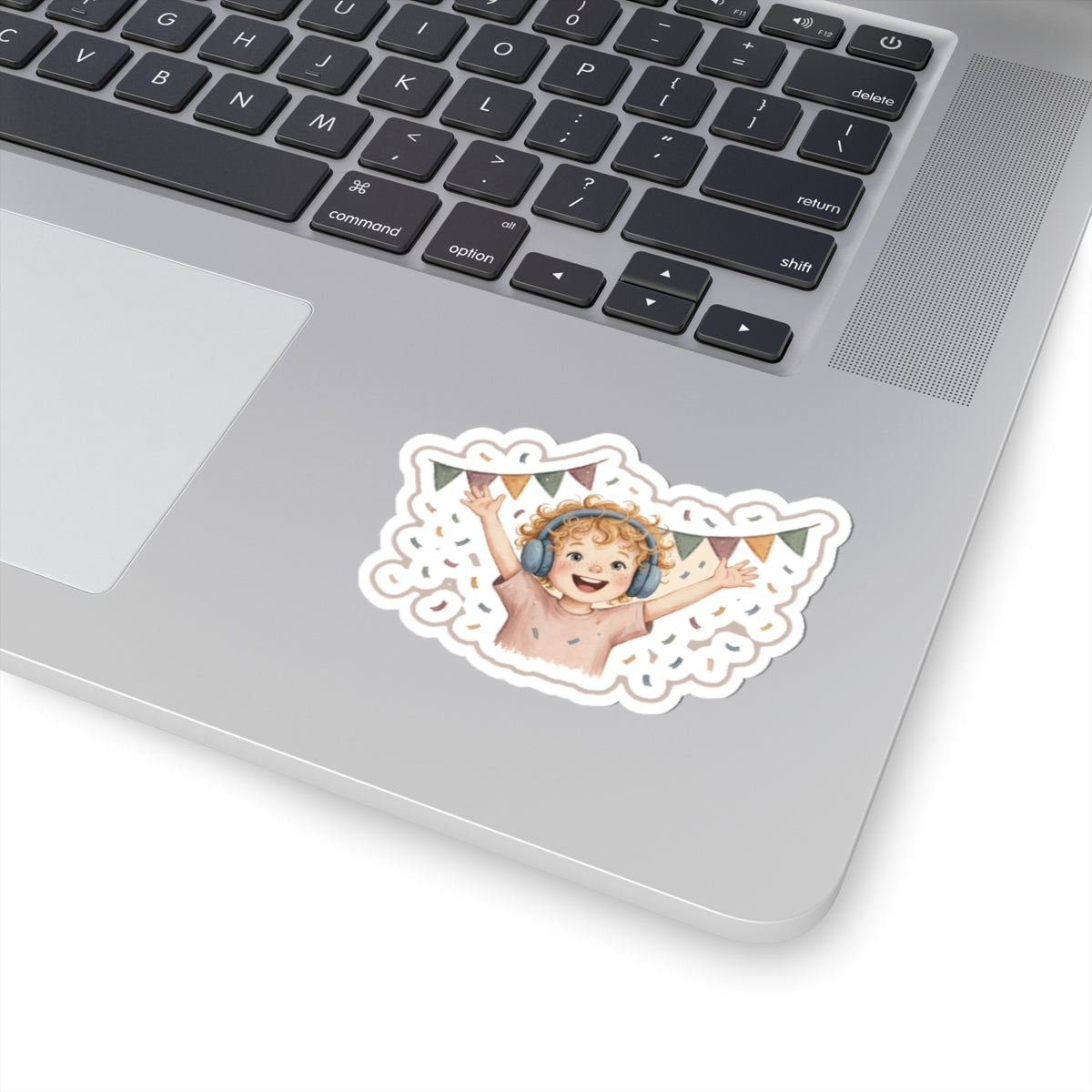 Parade Headphones Kiss-Cut Sticker