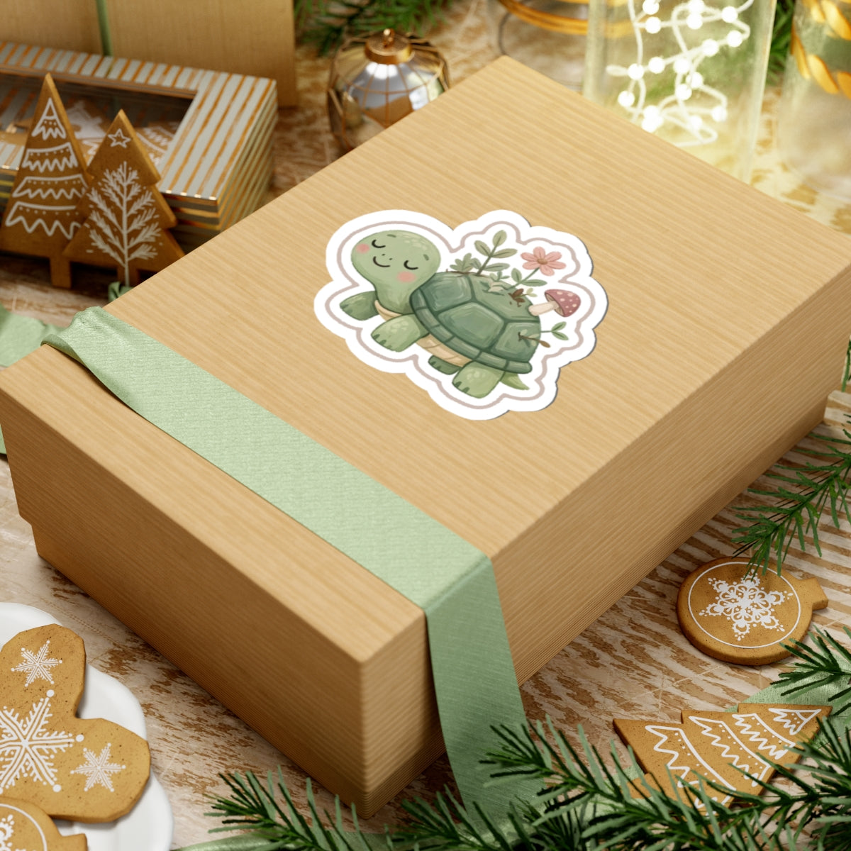 Turtle Kiss-Cut Sticker