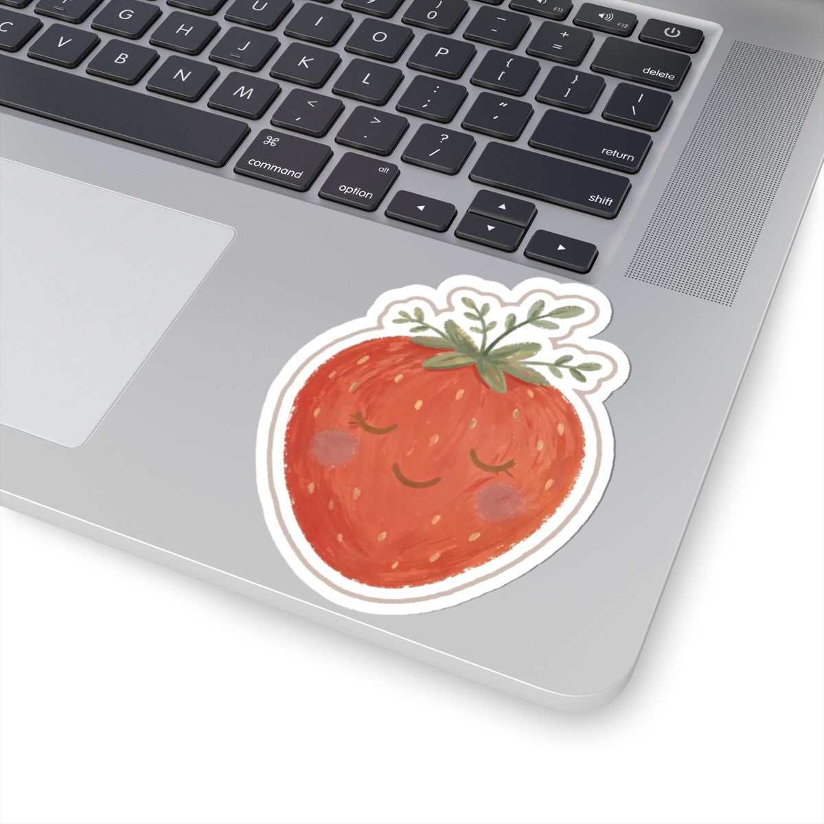 Strawberry Kiss-Cut Sticker