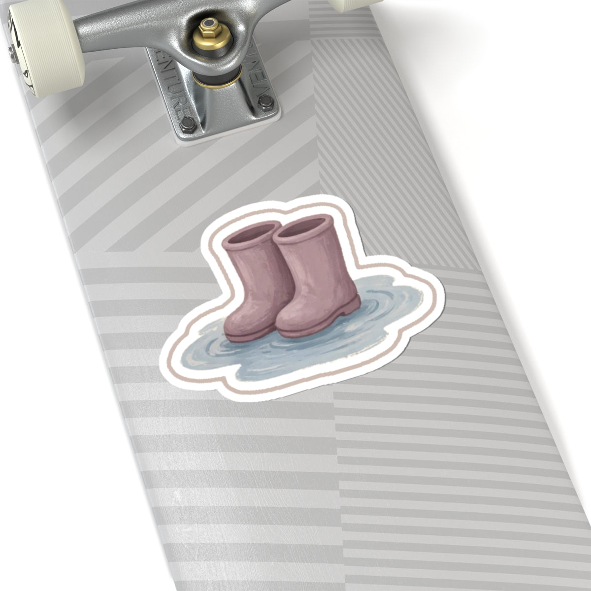 Rain Boots Kiss-Cut Sticker
