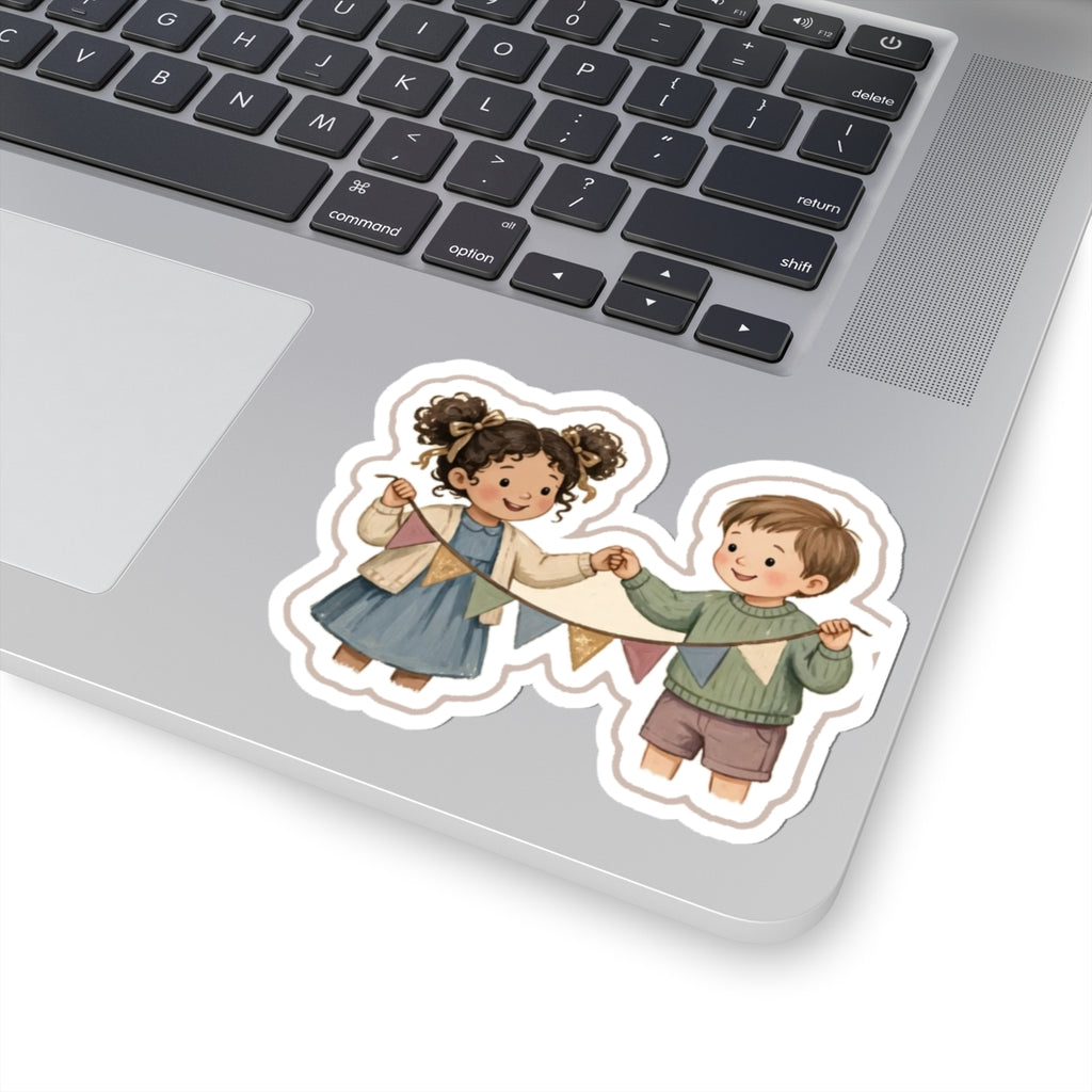 Welcome Banner Kiss-Cut Sticker