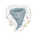 Tornado Kiss-Cut Sticker