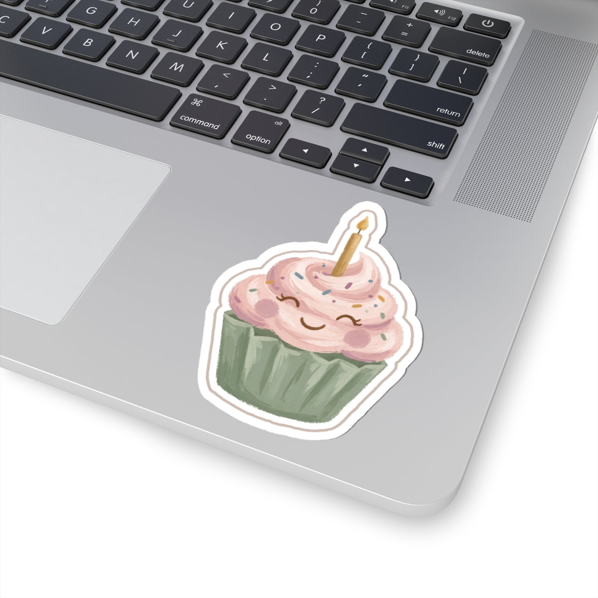 Cupcake Kiss-Cut Sticker