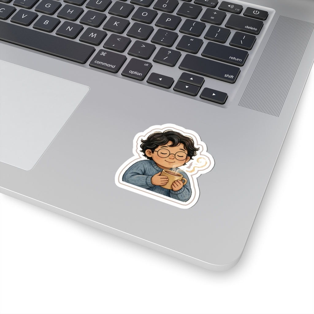 Cozy Cocoa Kiss-Cut Sticker