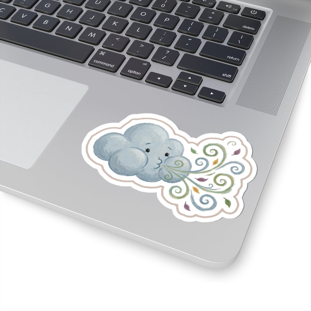 Windy Kiss-Cut Sticker