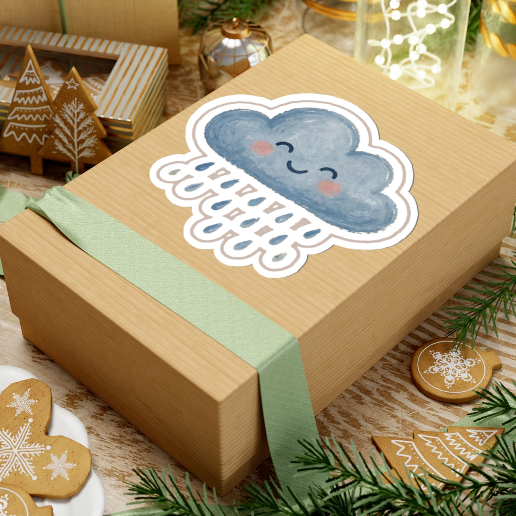 Rain Cloud Kiss-Cut Sticker