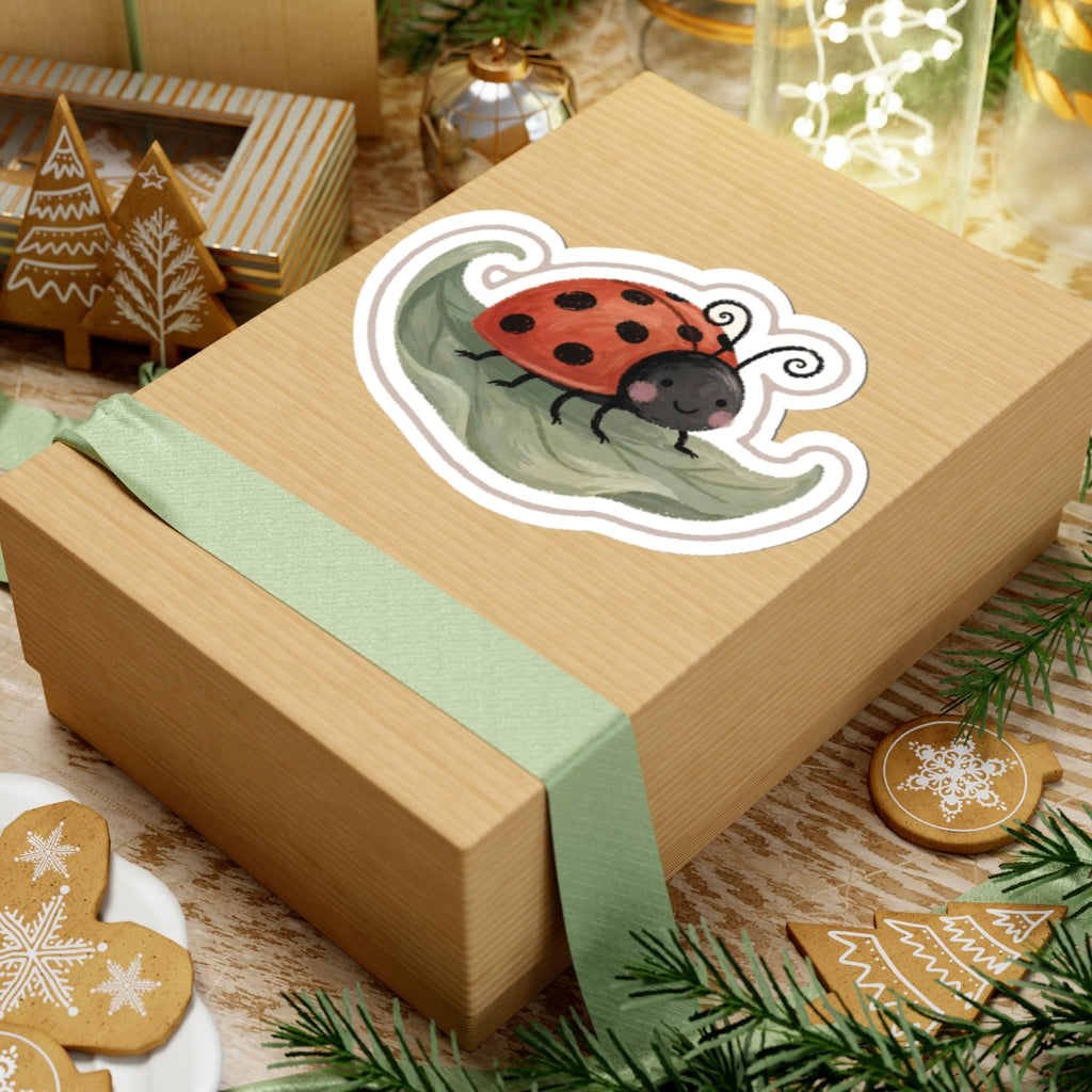 Ladybug Kiss-Cut Sticker