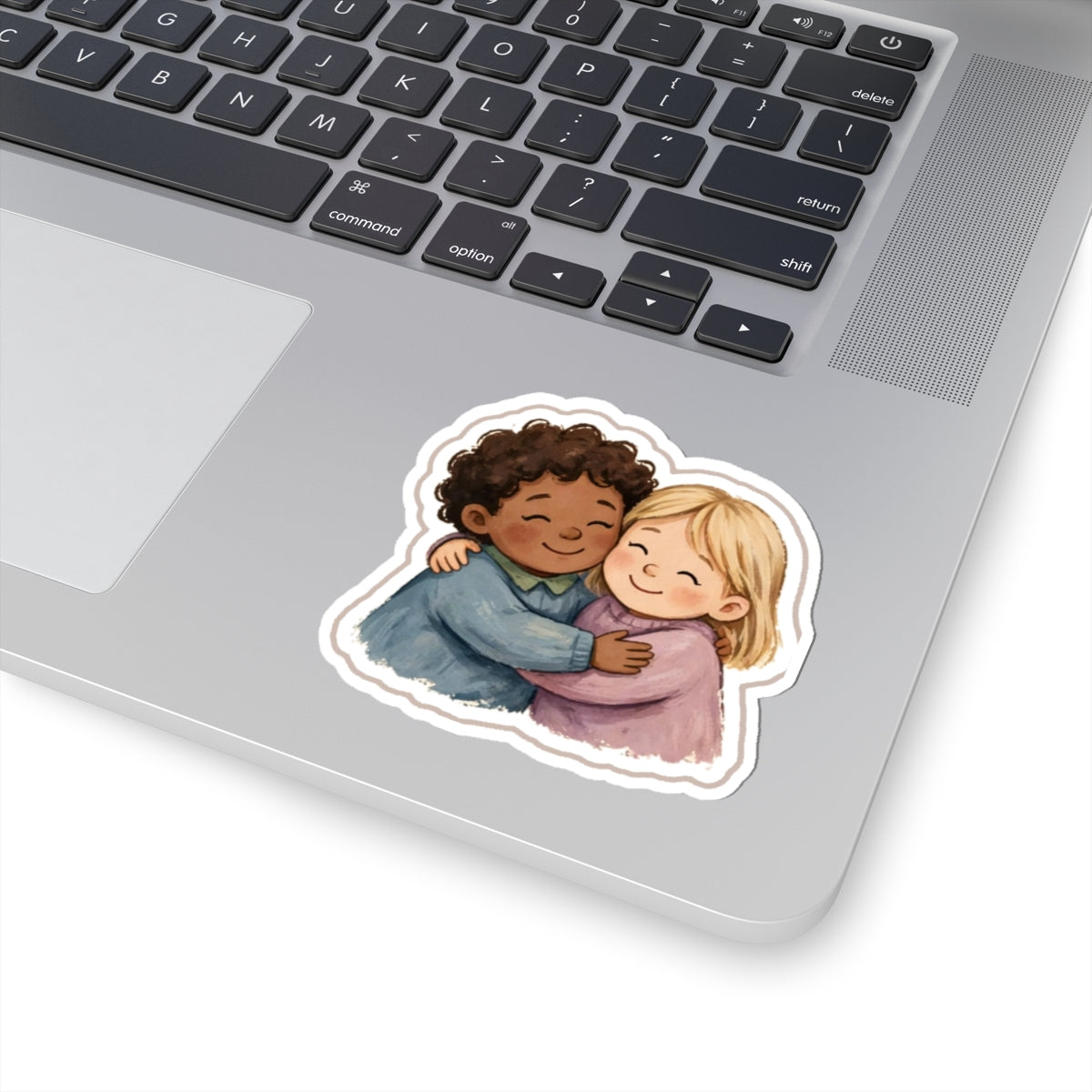 Hug Kiss-Cut Sticker