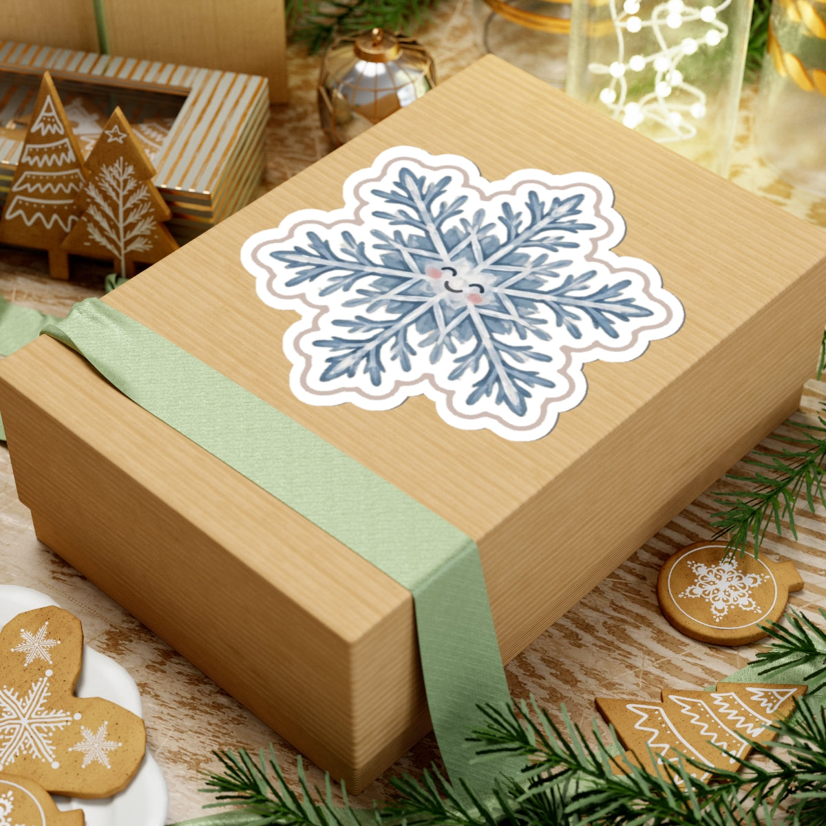 Snowflake Kiss-Cut Sticker