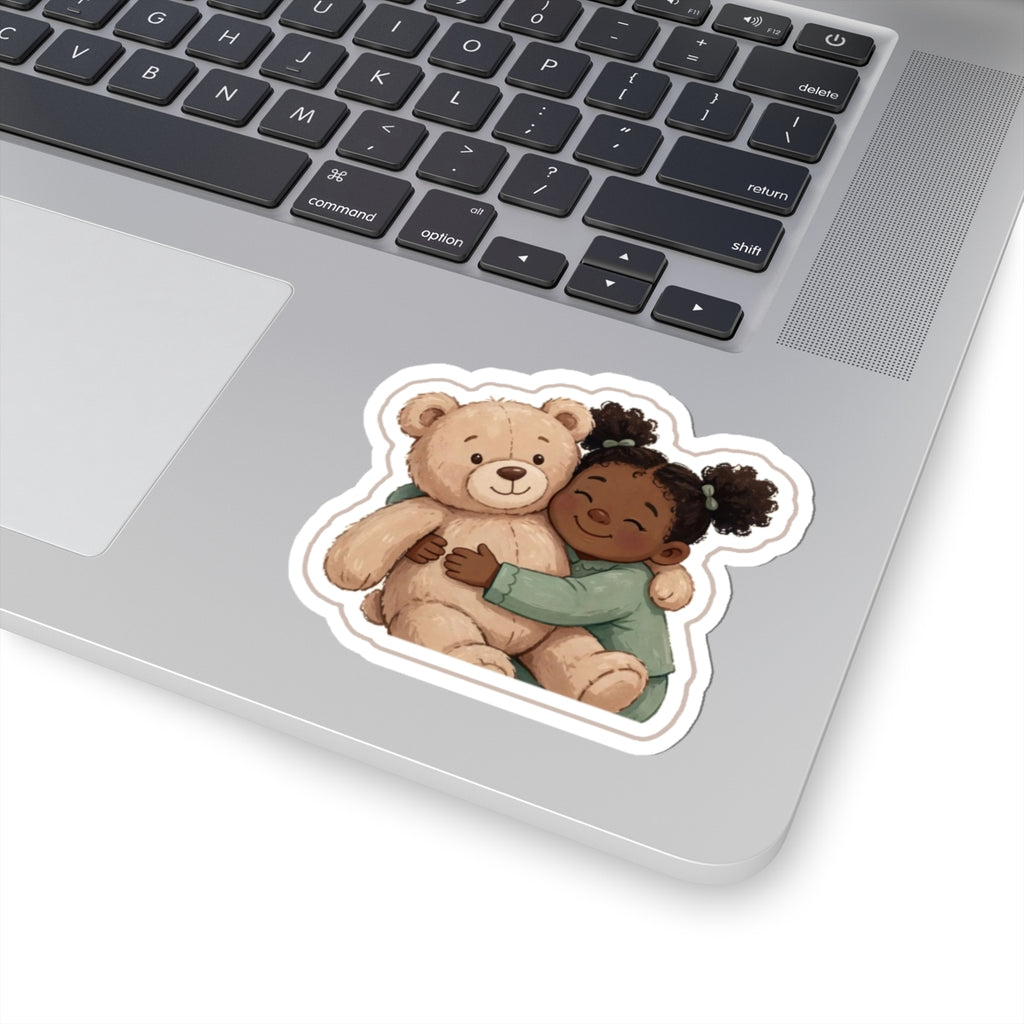 Bear Hug Kiss-Cut Sticker
