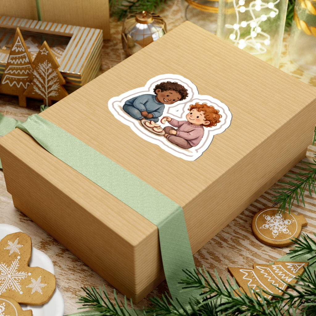 Share Snack Kiss-Cut Sticker