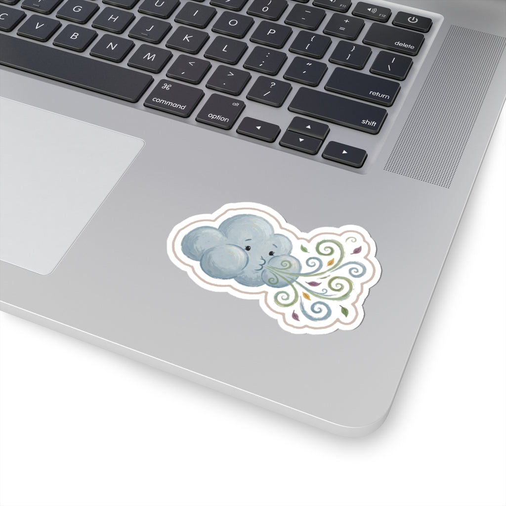 Windy Kiss-Cut Sticker