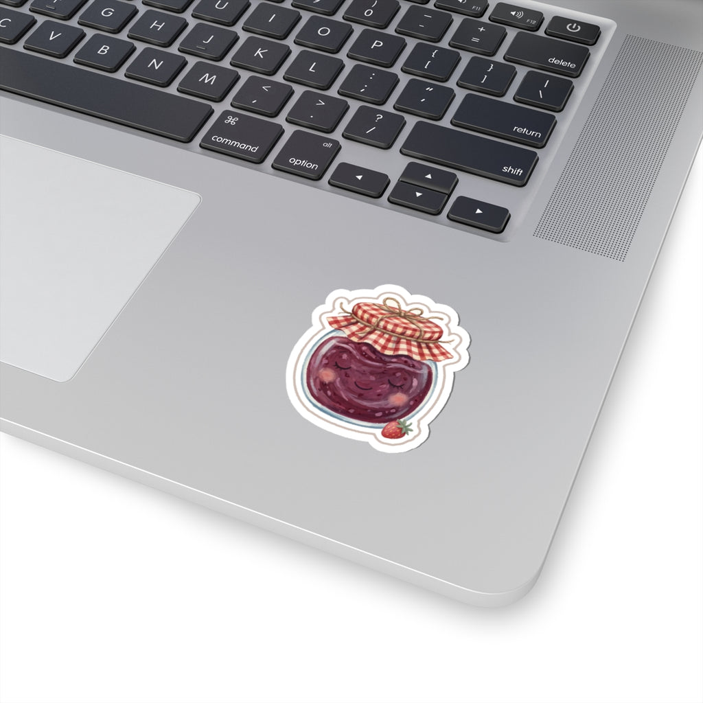 Jam Jar Kiss-Cut Sticker