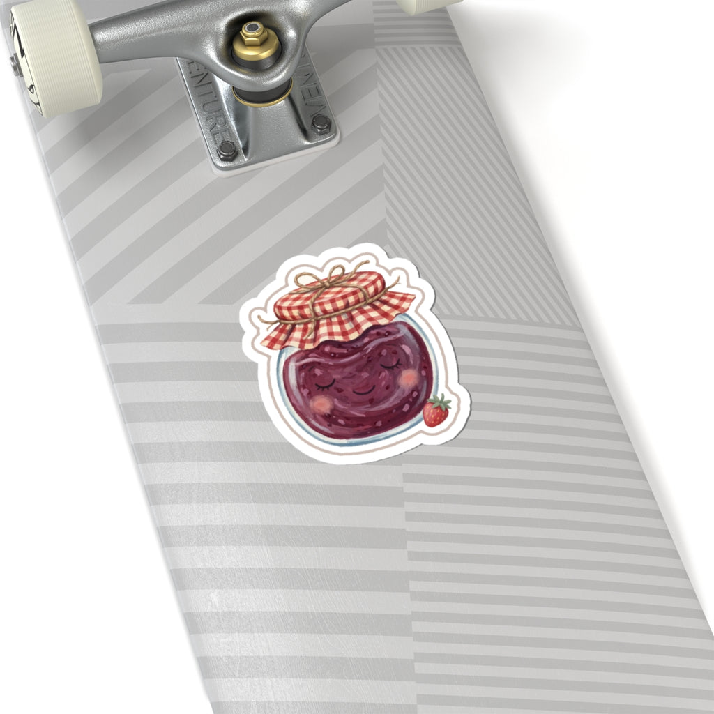 Jam Jar Kiss-Cut Sticker