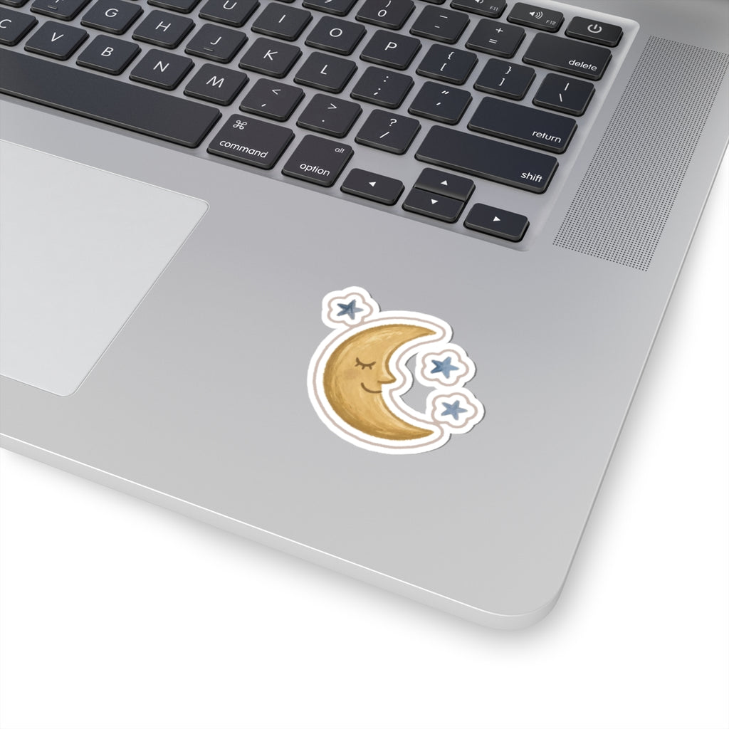 Moon Stars Kiss-Cut Sticker