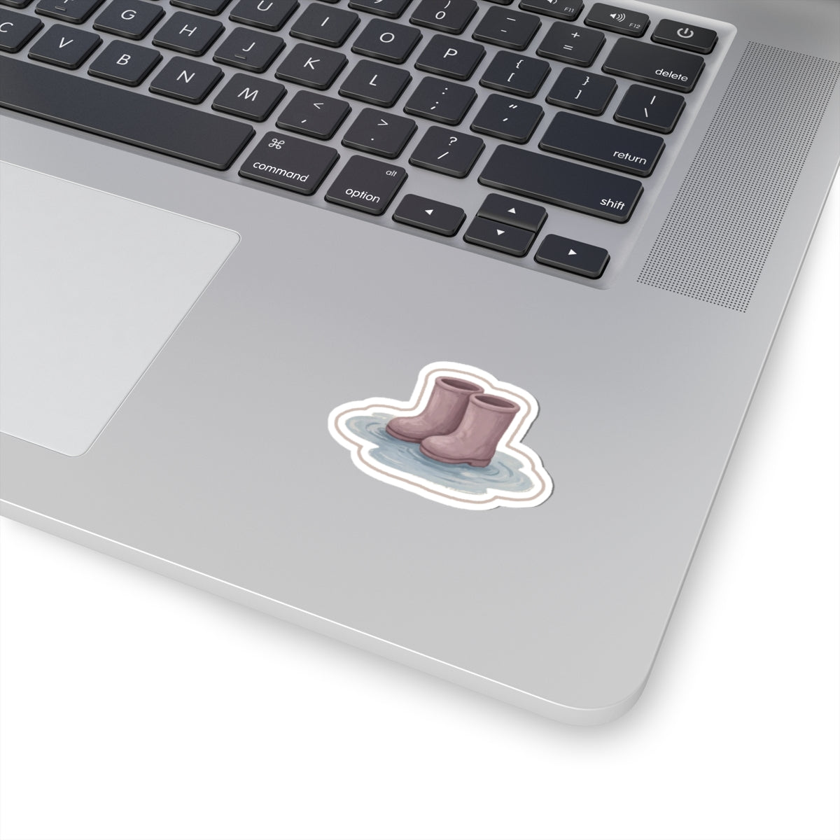 Rain Boots Kiss-Cut Sticker