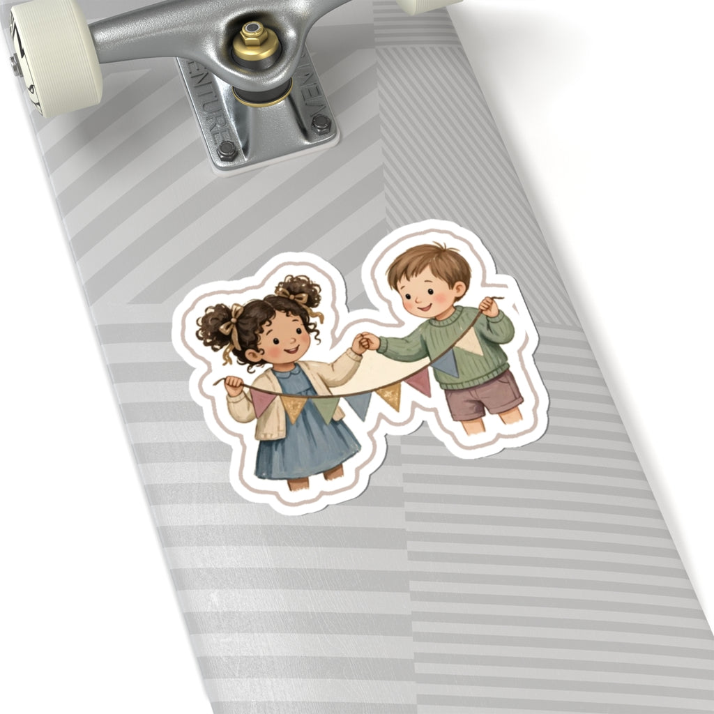 Welcome Banner Kiss-Cut Sticker