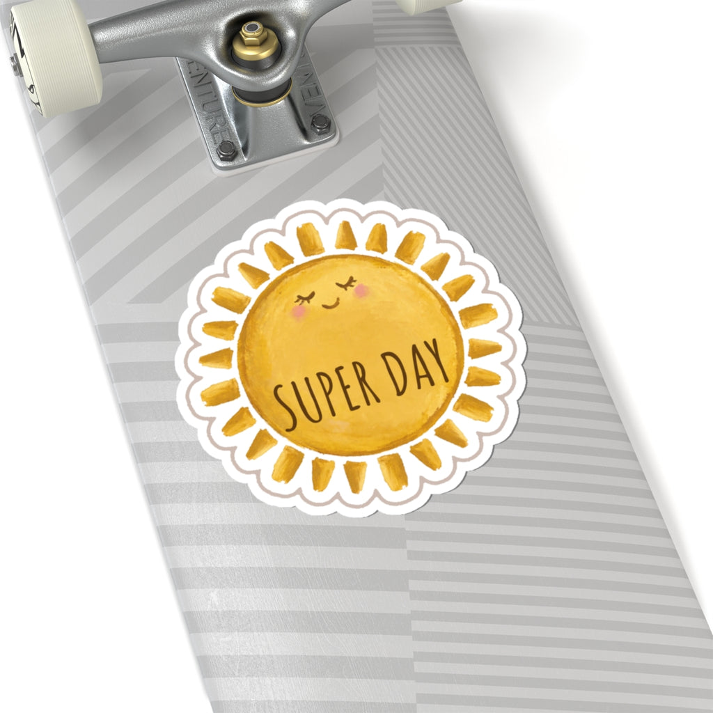 Super Day Kiss-Cut Sticker