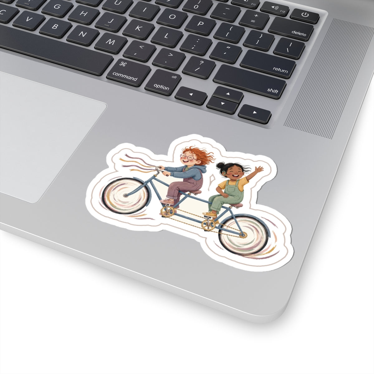 Tandem Kiss-Cut Sticker