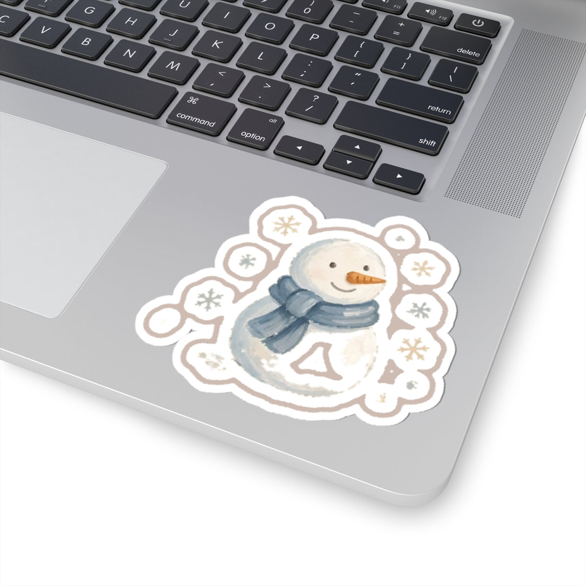 Snowman Kiss-Cut Sticker