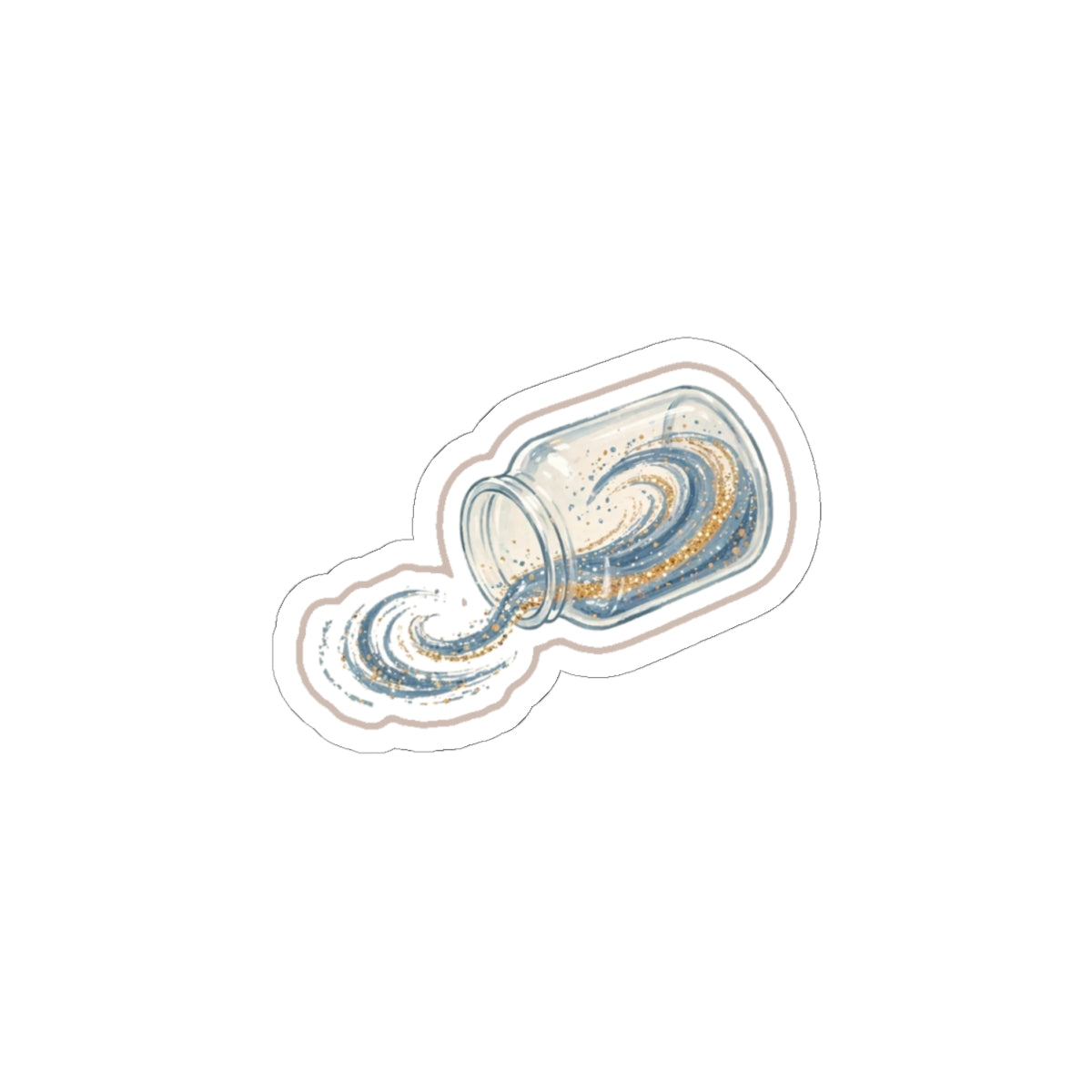 Calm Jar Kiss-Cut Sticker