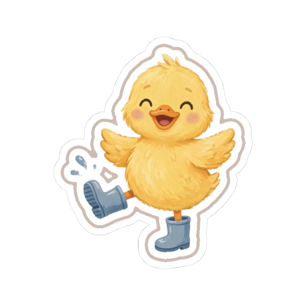 Duckling Kiss-Cut Sticker